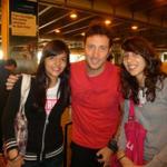 - With SA fans