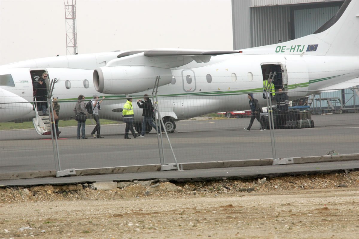 At some airport