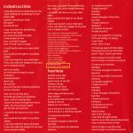 - Miracle Pill Liner Notes